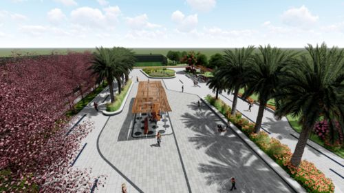 新銀灘正門大氣亮相，北海旅游項(xiàng)目建設(shè)邁入新進(jìn)程